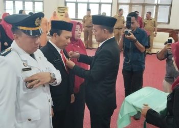 Walikota Tanjungbalai Lantik 25 Pejabat Eselon II, III dan IV