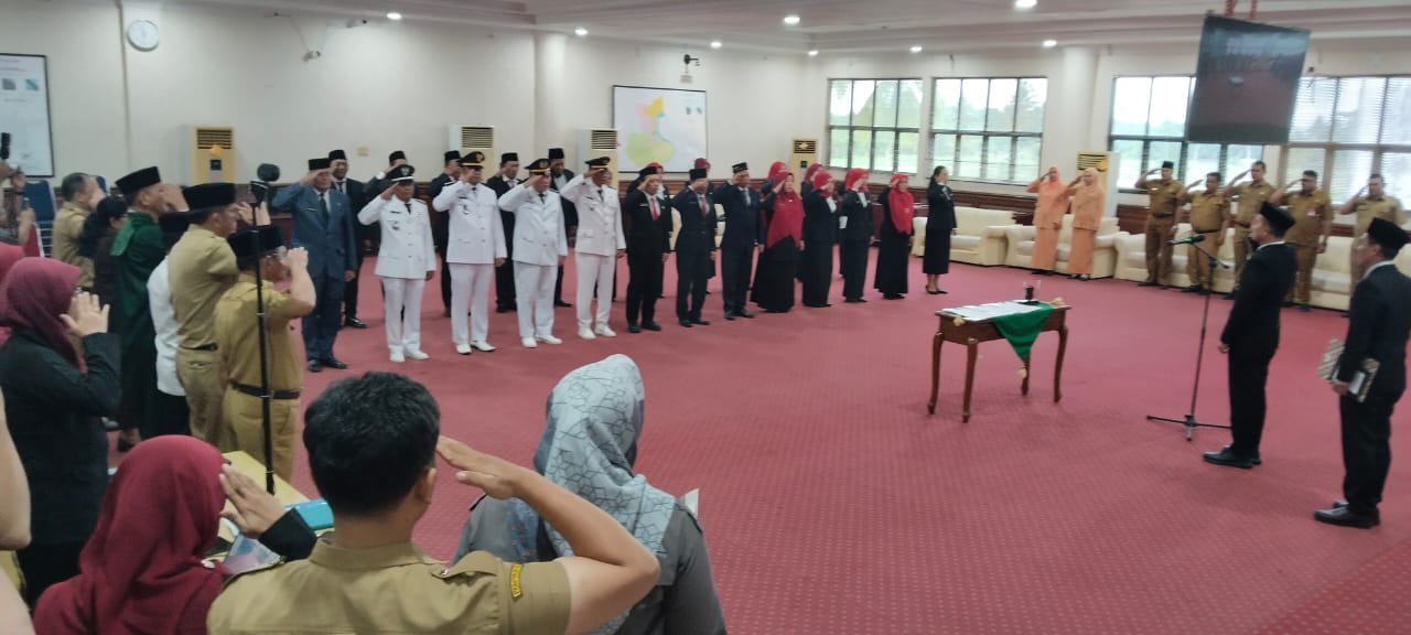 Walikota Tanjungbalai Lantik 25 Pejabat Eselon II, III dan IV