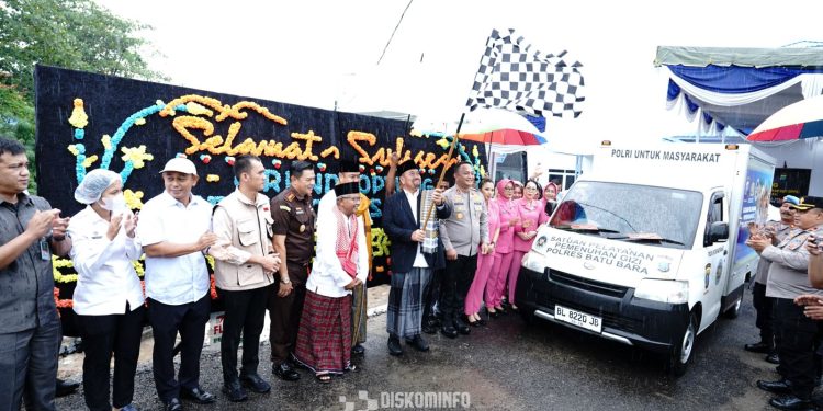 Bupati Batubara dan Kapolres Resmikan Gedung SPPG 