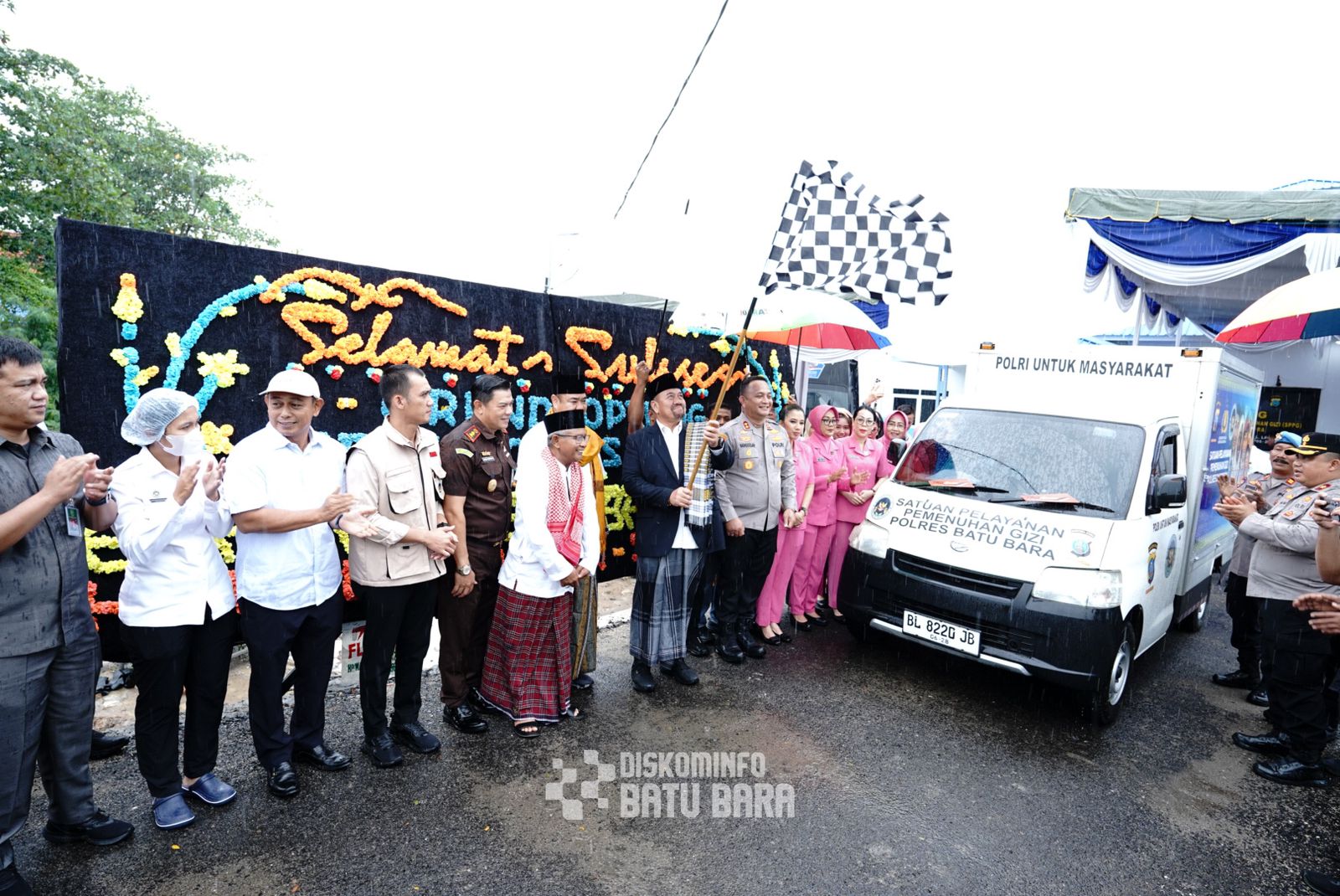 Bupati Batubara dan Kapolres Resmikan Gedung SPPG
