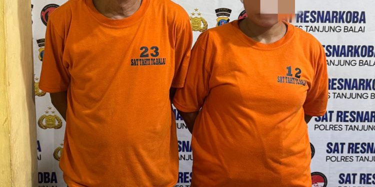 Pasutri di Tanjungbalai Ini Miliki Sabu