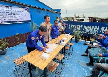 Sat Polair Polres Tanjungbalai Bentuk Kelompok Masyarakat Mitra Laut