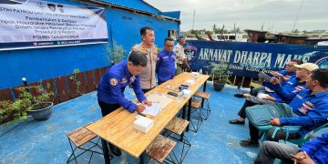 Sat Polair Polres Tanjungbalai Bentuk Kelompok Masyarakat Mitra Laut