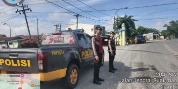 Sat Samapta Polres Tanjungbalai Lakukan Patroli Kota