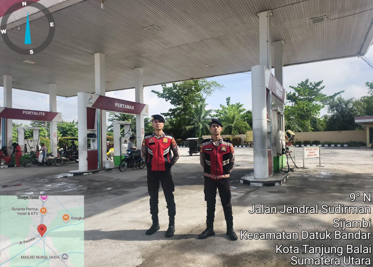 Sat Samapta Polres Tanjungbalai Lakukan Patroli Kota