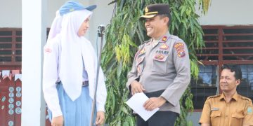 Wakapolres Tanjungbalai Pimpin Police Goes To School di SMAN-1