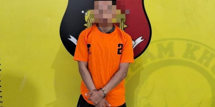 Mencuri, Warga Sidikalang Digiring ke Mapolsek Kualuh Hulu