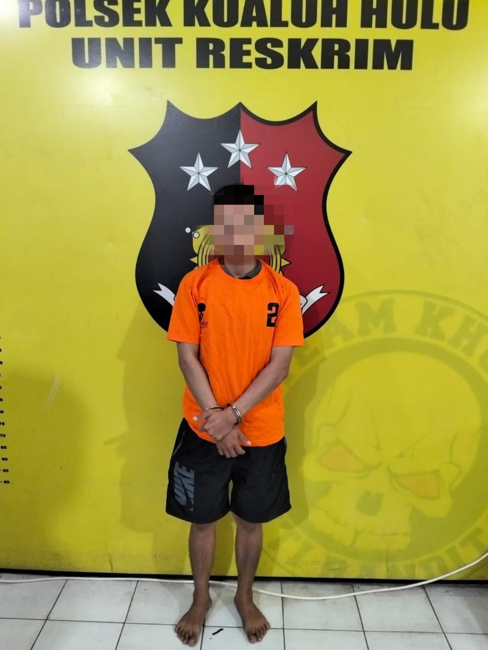 Mencuri, Warga Sidikalang Digiring ke Mapolsek Kualuh Hulu