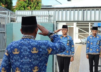 Lapas Labuhan Ruku Gelar Upacara Peringatan Hari Sumpah Pemuda