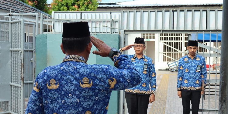 Lapas Labuhan Ruku Gelar Upacara Peringatan Hari Sumpah Pemuda