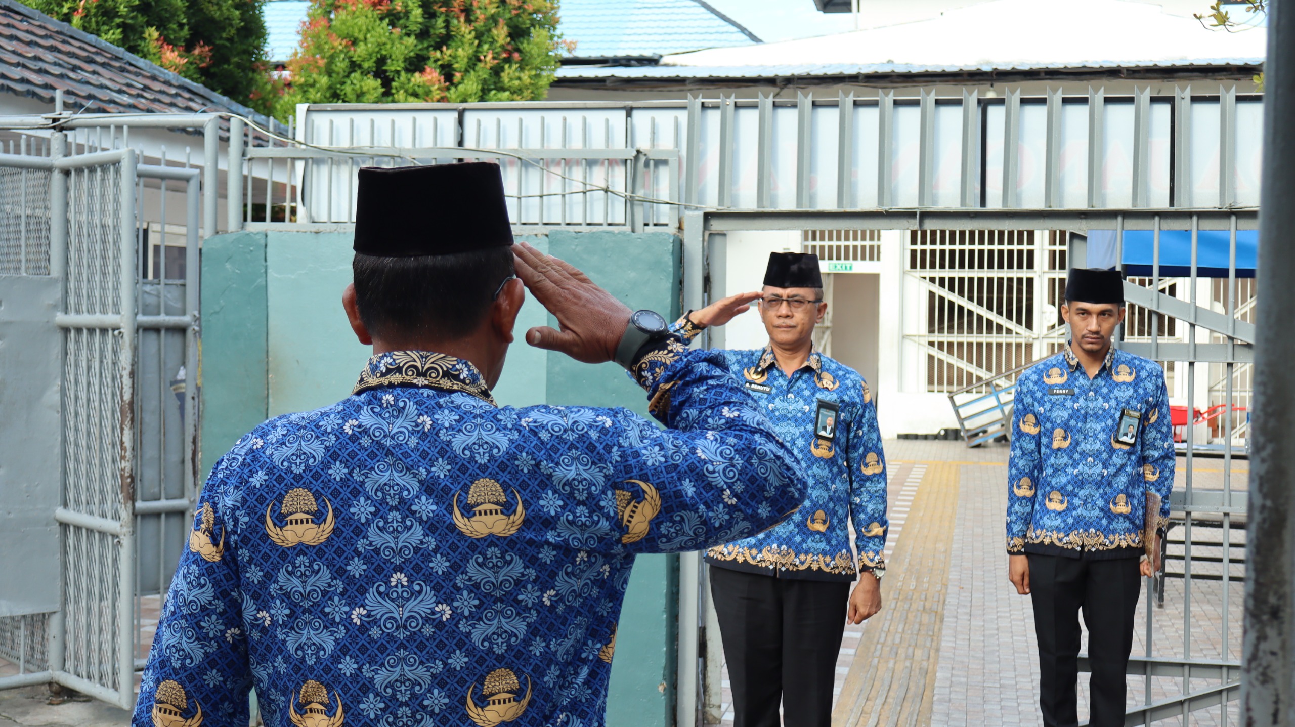 Lapas Labuhan Ruku Gelar Upacara Peringatan Hari Sumpah Pemuda