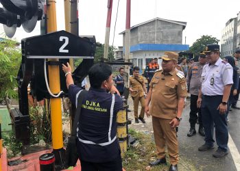 Wakil Bupati Asahan Resmikan 3 JPL di Perlintasan Kota Kisaran dan Air Batu