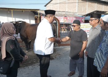 Bupati Asahan Serahkan Hewan Kurban Presiden RI ke Masjid Raya Kisaran