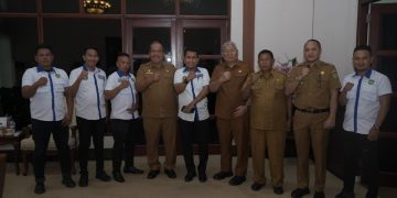 Bupati Asahan Terima Audiensi Pertina Kabupaten Asahan untuk Kejurda Tinju 2025