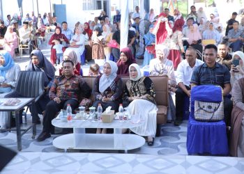 Ketua TP PKK Kabupaten Asahan Hadiri Pelepasan Peserta Didik TK Swasta DIS Kisaran