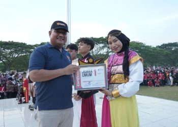 Wakil Bupati Asahan Tutup Marching Festival ke-III Tahun 2025