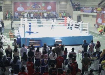 Bupati Asahan Saksikan Kejurda Tinju Seleksi PON XVII 2025