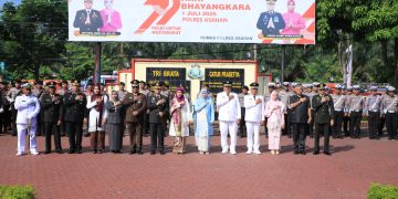 Bupati Asahan Hadir Syukuran HUT Bhayangkara ke 79