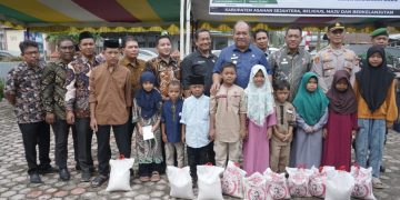 Bupati Asahan Serahkan Fasilitas Bantuan Sosial Pembangunan Ekonomi Masyarakat Tahun Anggaran 2025