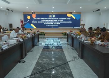 Wakil Bupati Asahan Terima Kunker DPRD Provsu dari Dapil V