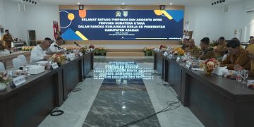 Wakil Bupati Asahan Terima Kunker DPRD Provsu dari Dapil V
