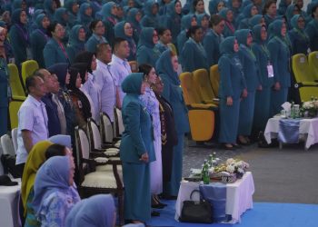 Ketua TPP PKK Asahan Ikuti Puncak Peringatan HKG ke-53 Pemberdayaan Kesejahteraan Keluarga 