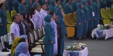 Ketua TPP PKK Asahan Ikuti Puncak Peringatan HKG ke-53 Pemberdayaan Kesejahteraan Keluarga 