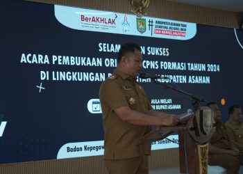 Wakil Bupati Asahan Buka Pelaksanaan Orientasi CPNS Formasi Tahun 2024