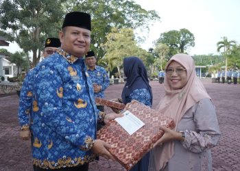 Pimpin Upacara Hari Kesadaran Nasional, Wakil Bupati Asahan Tekankan Pentingnya Disiplin ASN