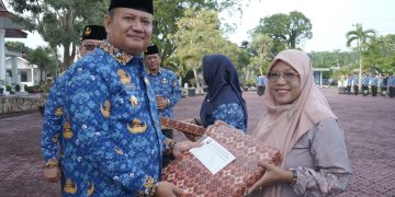 Pimpin Upacara Hari Kesadaran Nasional, Wakil Bupati Asahan Tekankan Pentingnya Disiplin ASN