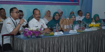 Ketua TP PKK Asahan Sosialisasikan dan Monitoring IVA Test di Kecamatan Aek Songsongan