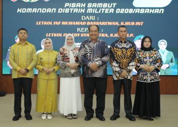 Pisah Sambut Dandim 0208/Asahan, Bupati Asahan Tegaskan Komitmen Sinergi Forkopimda