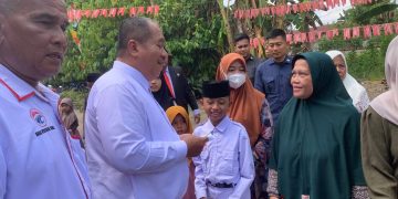 Padatnya Agenda 17 Agustus, Bupati Asahan Tetap Hadiri Bakti Sosial IWOI