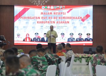Pemkab Asahan Gelar Malam Resepsi HUT ke-80 RI, Momentum Syukur dan Persatuan
