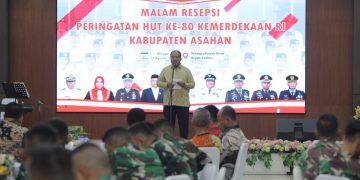 Pemkab Asahan Gelar Malam Resepsi HUT ke-80 RI, Momentum Syukur dan Persatuan