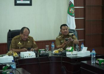 Forkopimda Asahan Ikuti Rakor Pengendalian Inflasi 2025