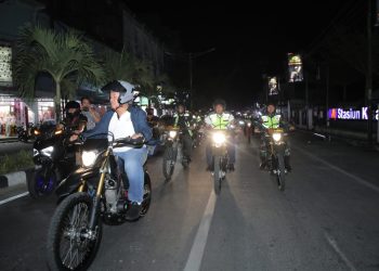 Bupati Asahan Pimpin Patroli Gabungan Malam, Jaga Kondusifitas Daerah