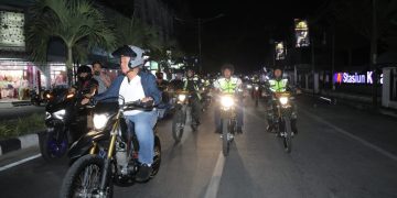 Bupati Asahan Pimpin Patroli Gabungan Malam, Jaga Kondusifitas Daerah