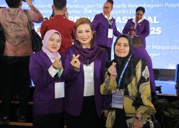 Penguatan Peran Posyandu, Ketua Pembina Posyandu Kabupaten Asahan Hadiri Rakornas 2025