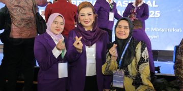 Penguatan Peran Posyandu, Ketua Pembina Posyandu Kabupaten Asahan Hadiri Rakornas 2025