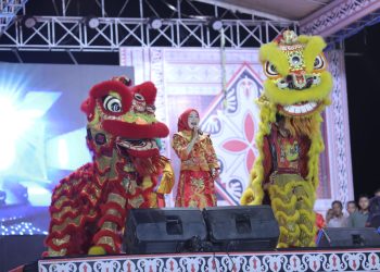 Meriahkan PSBD ke-VI, Etnis Tionghoa Tampil Memukau