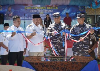 Resmikan Pendopo Kencono, Komandan Kodaeral I Ajak Forkopimda Asahan–Batu Bara–Tanjung Balai Jaga Sinergi Maritim
