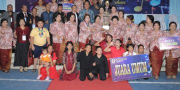 Meriah dan Penuh Sukacita! Bupati Asahan Tutup Pesparawi VIII Tahun 2025