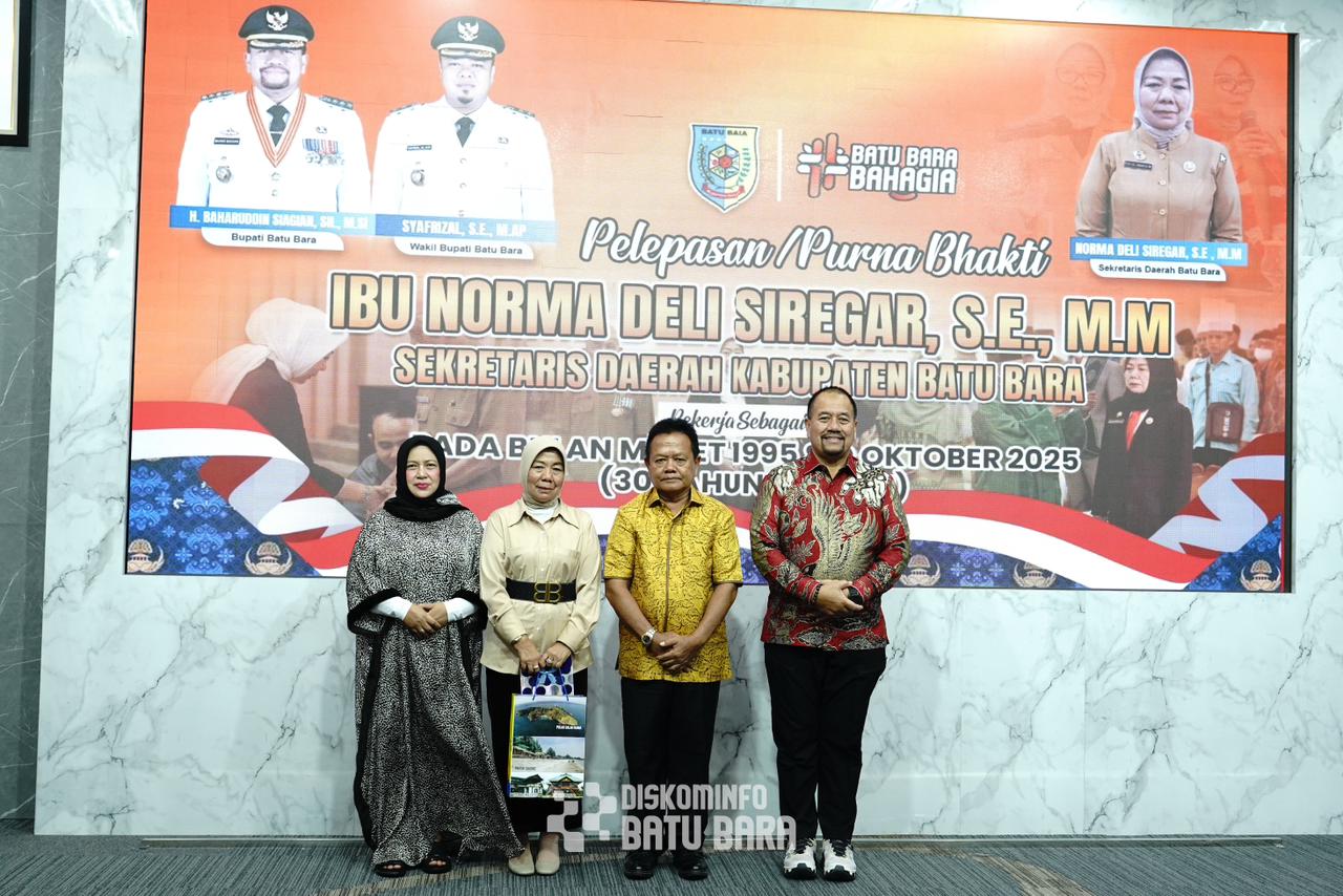 Pemkab Batubara Gelar Pelepasan Purna Tugas Sekdakab