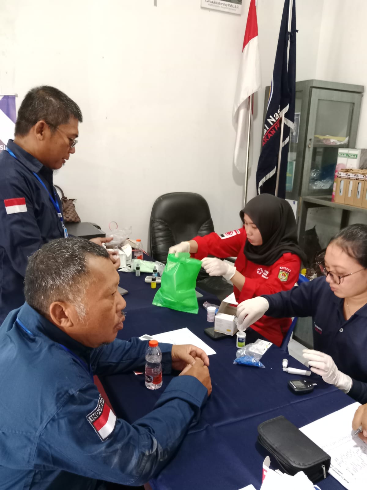 Sambut HUT ke 14, Partai Nasdem Asahan Gelar Donor Darah