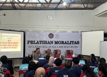 25 Warga Binaan Wanita di Lapas Labuhan Ruku Ikuti Pelatihan 