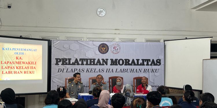 25 Warga Binaan Wanita di Lapas Labuhan Ruku Ikuti Pelatihan