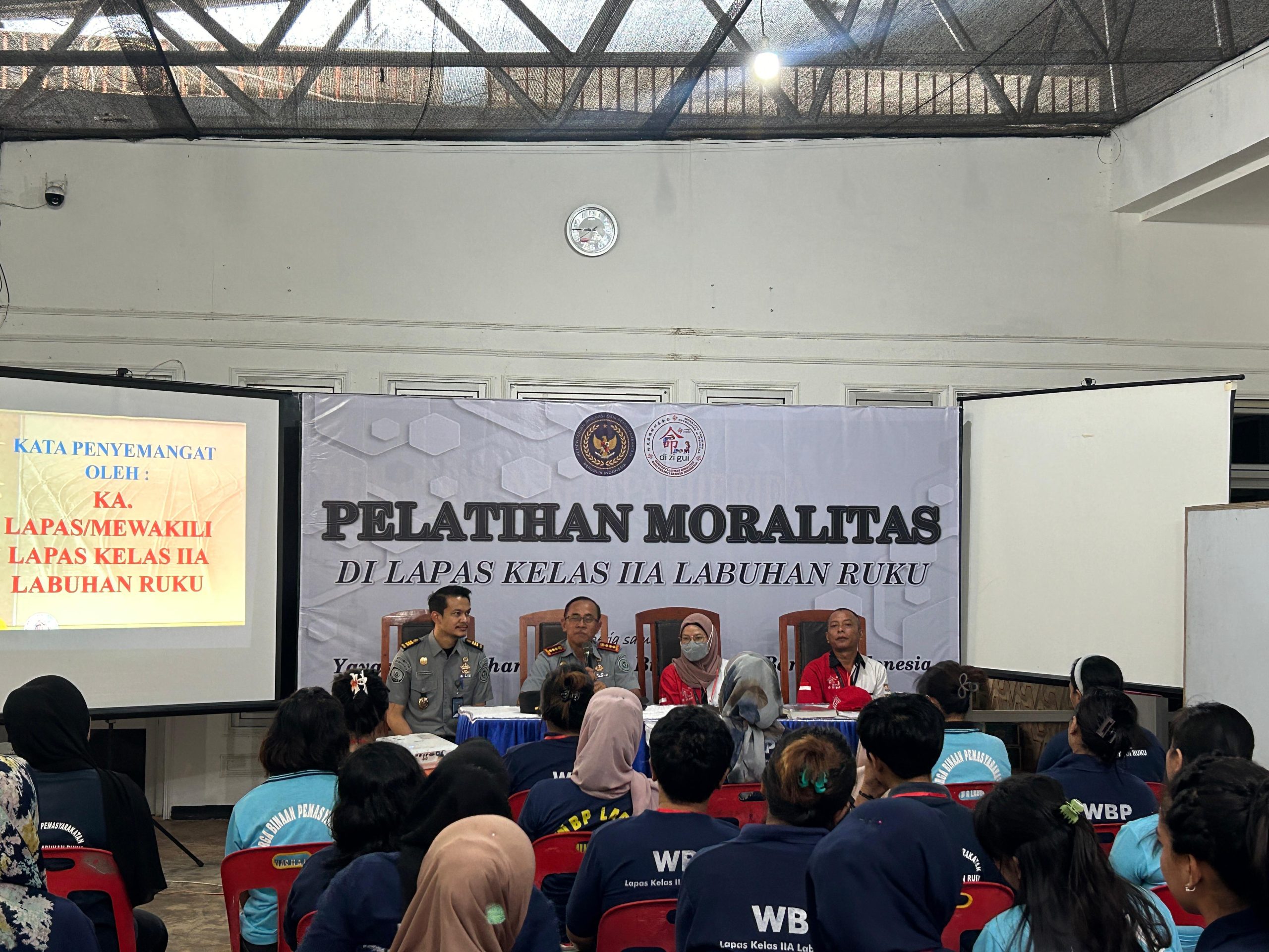 25 Warga Binaan Wanita di Lapas Labuhan Ruku Ikuti Pelatihan