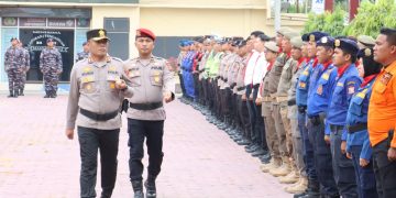 Polres Tanjungbalai Gelar Apel Kesiapan Hadapi Bencana Hidrometeorologi