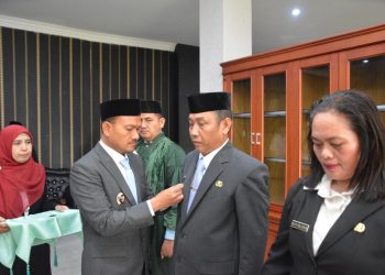 Wali Kota Tanjungbalai Lantik Kabag Kesra dan Kabag Orta 